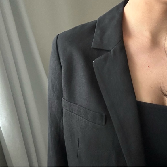 Everlane linen blend oversized blazer size 2 - Picture 11 of 14